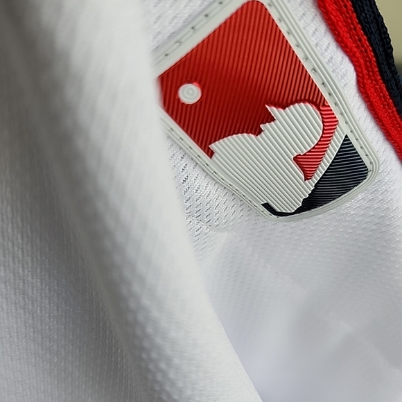 XL (48) Authentic Washington Nationals White Alternate Flex Base MLB Jersey Nats - Picture 11 of 12